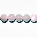 BeauMonde Bijoux - Pierre de lune blanche perle ronde 8 mm qualité AA Sri Lanka