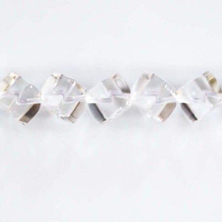 BeauMonde Bijoux - Cristal de roche 8 mm environ cube diagonal A+ Brésil