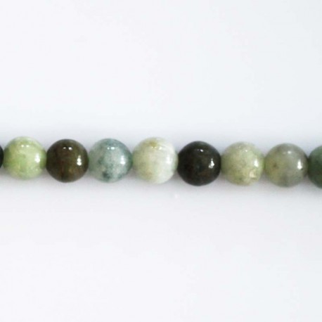 Jadeite 6 mm round bead - BeauMonde Bijoux
