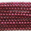 Garnet 2 mm round bead