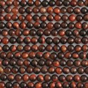 Bull eye 4 mm round bead