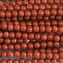 Gold sand stone 3 mm perle ronde A Chine
