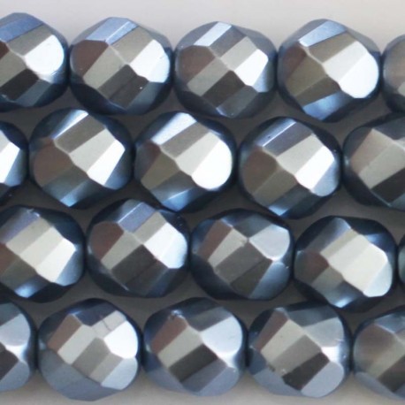 BeauMonde Bijoux - Perles 8 mm ronde facetées nacrées