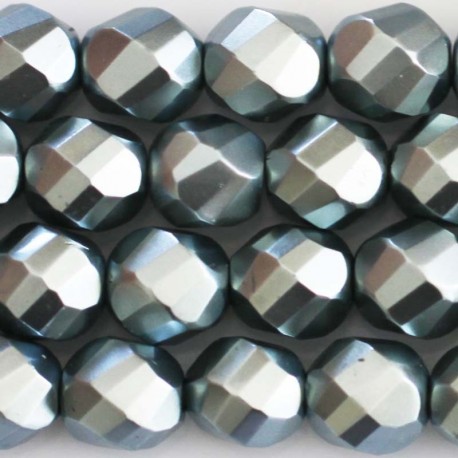 BeauMonde Bijoux - Perles 8 mm ronde facetées nacrées