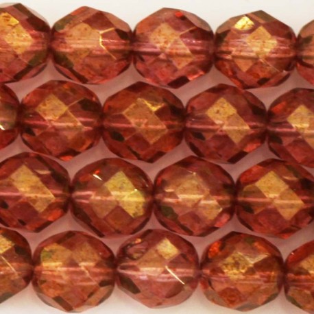 BeauMonde Bijoux - Perles 8 mm rondes facetées de bohème