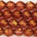 BeauMonde Bijoux - Perles 8 mm rondes facetées de bohème