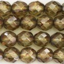 BeauMonde Bijoux - Perles 8 mm rondes facetées de bohème