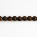 Bronzite 6 mm round bead