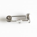 BeauMonde Bijoux - Broche 15 mm avec système de sécurité qualité Europe