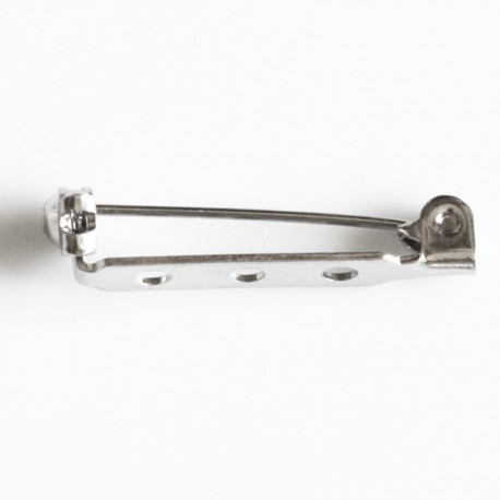 BeauMonde Bijoux - Broche 25 mm avec système sécurité