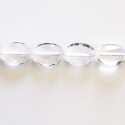 BeauMonde Bijoux - Cristal de roche 10x14 mm environ ovale lisse A+ Brésil