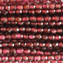 BeauMonde Bijoux - Grenat 3mm perle ronde facettée A Inde