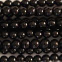 Tourmaline black 4/4.3 mm round bead - BeauMonde Bijoux