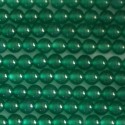 BeauMonde Bijoux - Agate verte 4/4.2 mm perle ronde