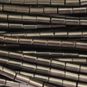 Hématite 3x5 mm cylindre - BeauMonde Bijoux