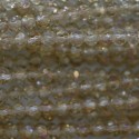 Bead 4 mm round faceted