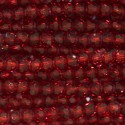 Glass bead 3 mm round faceted