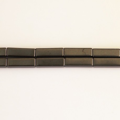 BeauMonde Bijoux - Hématite 13x4 mm environ rectangle