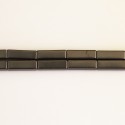 Hématite 13x4 mm environ rectangle