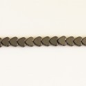 Hematite 6 mm heart - BeauMonde Bijoux
