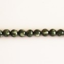 BeauMonde Bijoux - Séraphinite 6 mm perle ronde AA Russie