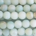 BeauMonde Bijoux - Amazonite 4 mm perle ronde mat A Chine
