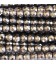 Hematite silver 4 mm bead round faceted