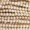 River stone 4 mm round bead - BeauMonde Bijoux
