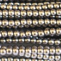 Hématite argentée 2/2.3 mm environ perle ronde