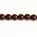 BeauMonde Bijoux - Grenat 8/8.4 mm environ perle ronde A+ Inde