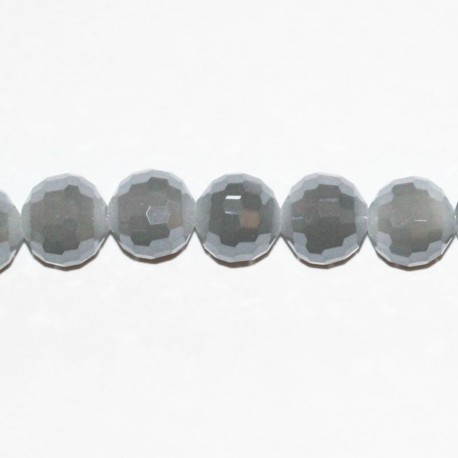 Bead 10 mm round faceted - BeauMonde Bijoux