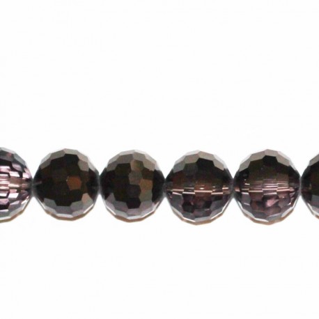 Bead 10 mm round faceted - BeauMonde Bijoux