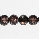BeauMonde Bijoux - Perle en verre 12 mm ronde facetée