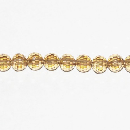 BeauMonde Bijoux - Perle 6 mm ronde facetée