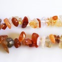 BeauMonde Bijoux - Cornaline pierre chips 5/8 mm +/- environ Madagascar