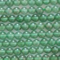 Aventurine 3 mm perle ronde A Brésil