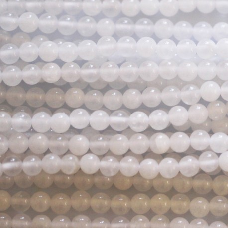 BeauMonde Bijoux - Jade teinté 3 mm perle ronde