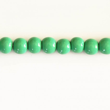 BeauMonde Bijoux - Perle bois 6 mm ronde vernie