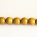 Perle bois 10 mm ronde vernie