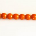 Wooden bead 8 mm round varnished