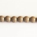 BeauMonde Bijoux - Perle bois 8 mm ronde vernie