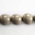 BeauMonde Bijoux - Perle bois 15 mm ronde vernie