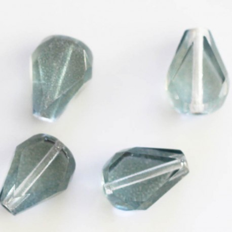 BeauMonde Bijoux - Goutte 13X10 mm verre de bohème