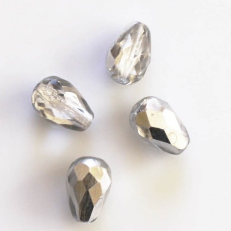 BeauMonde Bijoux - Goutte 6X5 mm verre de bohème