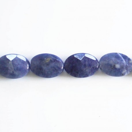 BeauMonde Bijoux - Sodalite 10x14 mm ovale facetté A Afrique du Sud