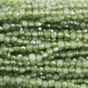 Bead 4 mm flat faceted