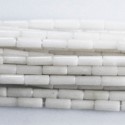 Bamboo 2 x 6 mm white tube