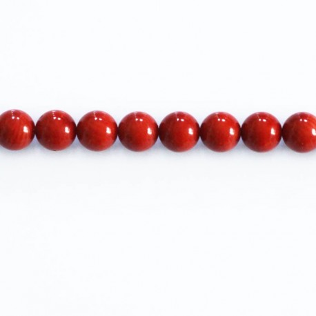 Bamboo 8 mm round bead - BeauMonde Bijoux
