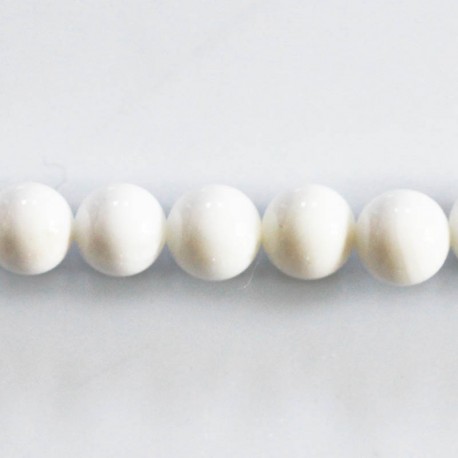 BeauMonde Bijoux - Coquillage 10 mm perle ronde Indonésie