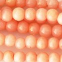 Bamboo pink 2 mm round bead